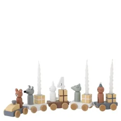 Junaid bursdagstog 38 cm brun