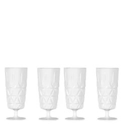Juni piknik glass på stett 20 cl 4 stk