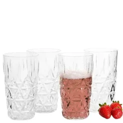 Juni piknik universalglass 40 cl 4 stk