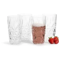 Juni piknik universalglass 40 cl 4 stk
