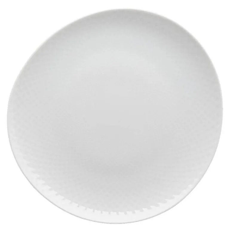 Junto tallerken 22 cm hvit