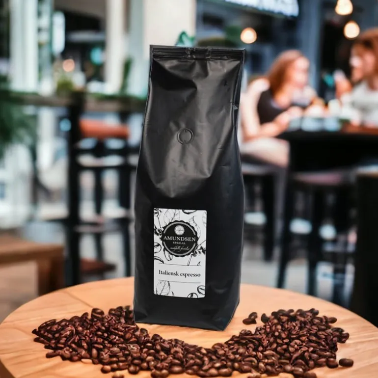 Kaffebønner 1000g svart