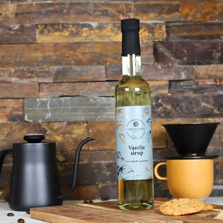 Kaffesirup med vanilje 350 ml
