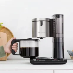 Kaffetrakter 1160W 1,25L stål/svart