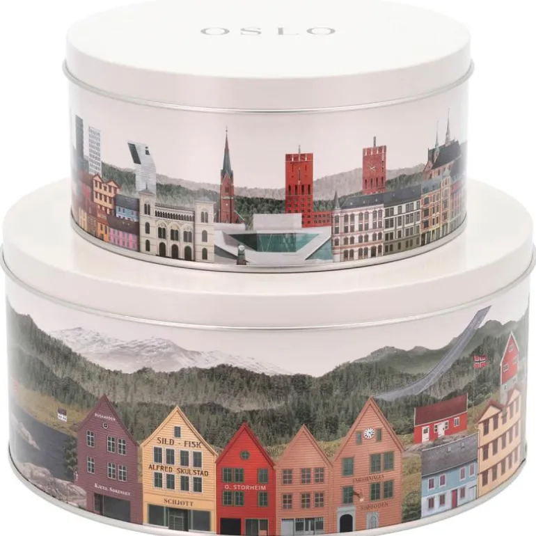 Kakebokssett 2 deler Norge/Oslo