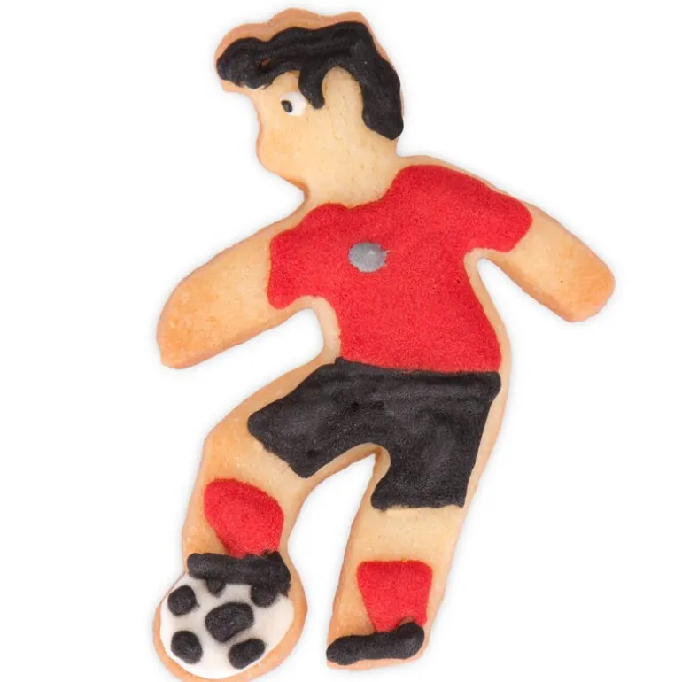 Kakeform Fotballspiller 6,5 cm