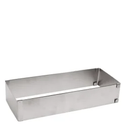 Kakeform justerbar rektangulær 48 cm stål