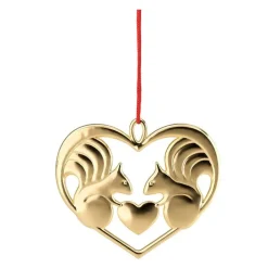 Karen Blixen ornament 6 cm Nuts about you gull