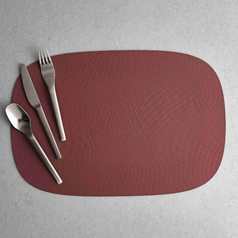 Karim Rashid bordbrikke 45x30,6 cm Bordeaux