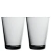 Kartio glass 40 cl 2 stk grå