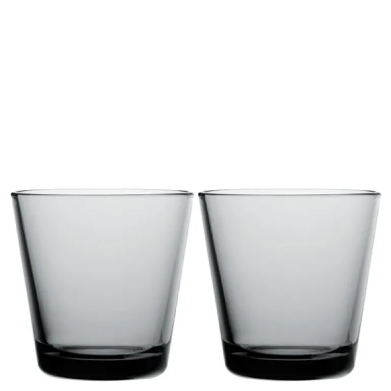 Kartio glass 21cl 2 stk grå