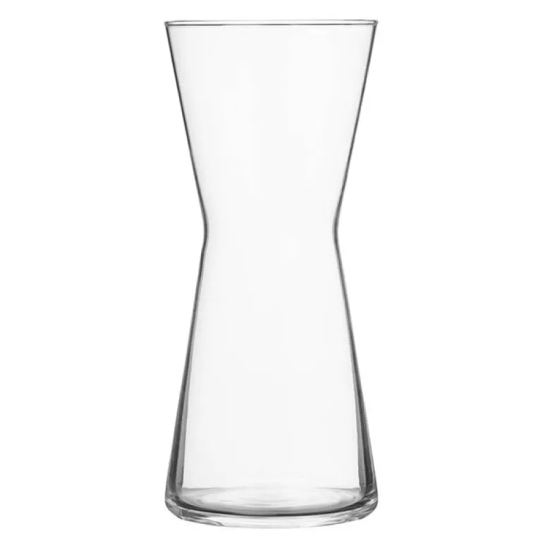 Kartio vase 22 cm klar