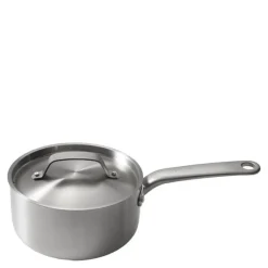 Kasserolle med lokk 18 cm/2,2L rustfritt stål