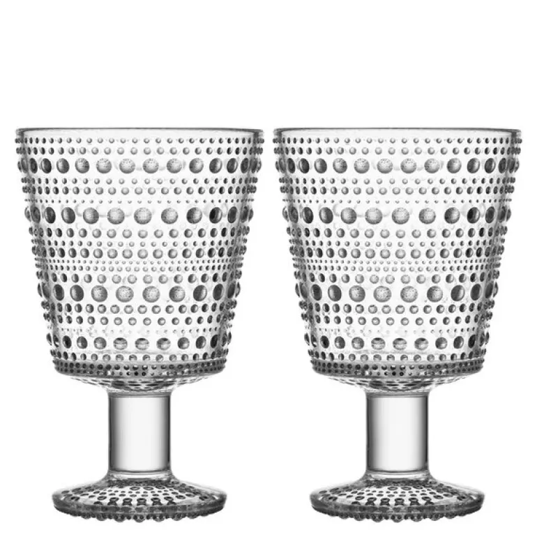 Kastehelmi glass 26 cl 2 stk klar