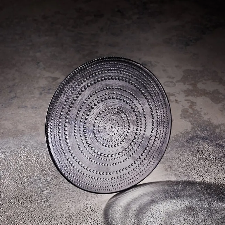 Kastehelmi tallerken 31,5 cm grå