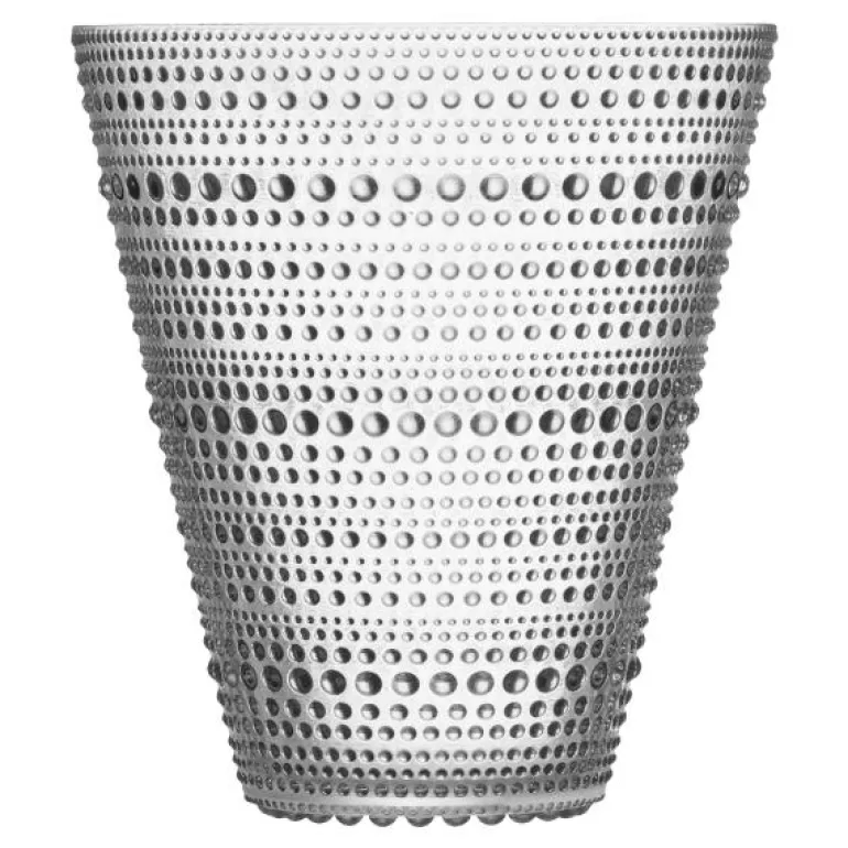 Kastehelmi vase 15,4 cm klar