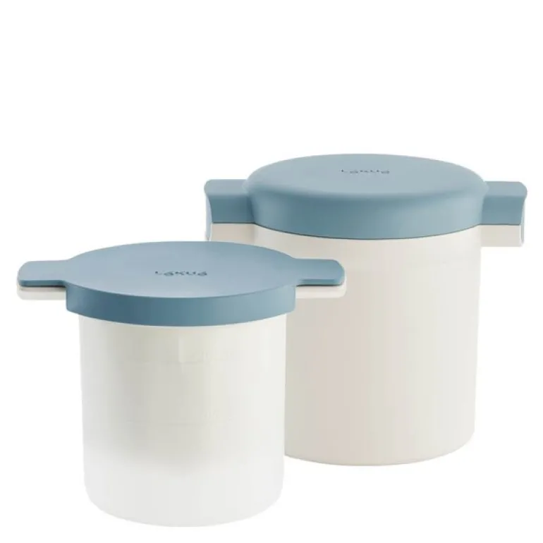 Kefir & Yoghurt Maker produksjonsbeholder 2 deler blå