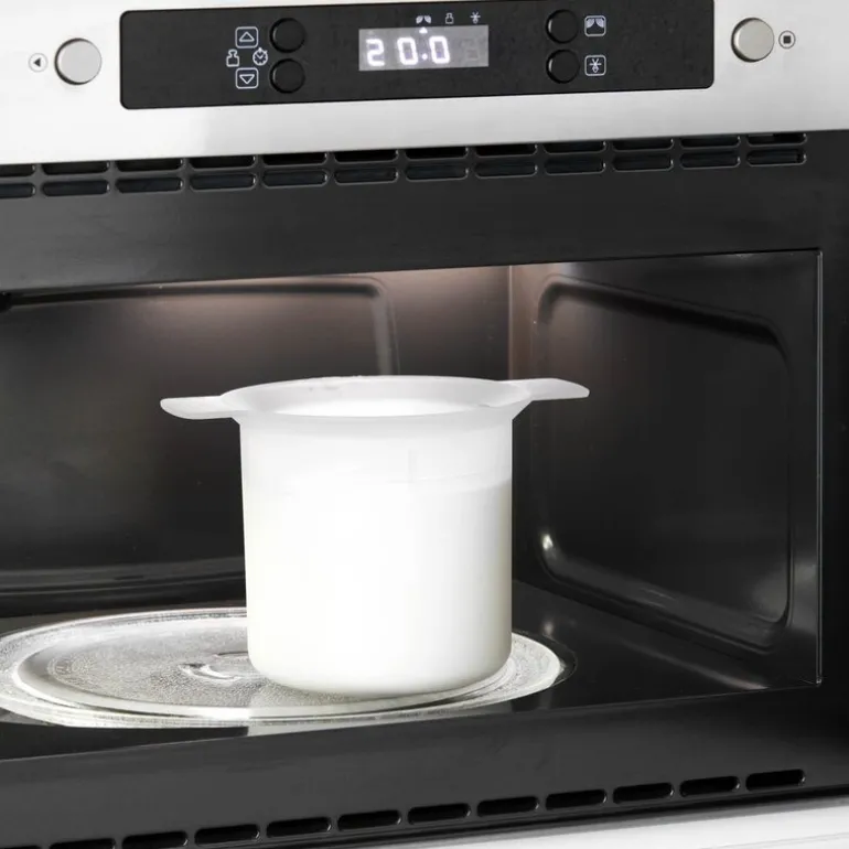 Kefir & Yoghurt Maker produksjonsbeholder 2 deler blå