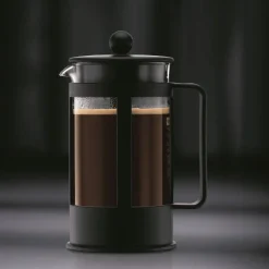 Kenya presskanne 8 kopper 1L svart