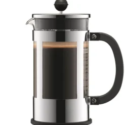 Kenya presskanne 1L 8 kopper forkrommet