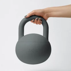 Kettlebell 4,54 kg kullgrå