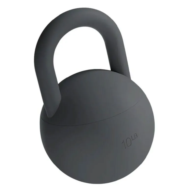 Kettlebell 4,54 kg kullgrå