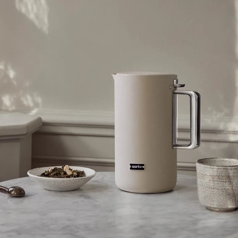 Kettle vannkoker med termostat 1,2L sand