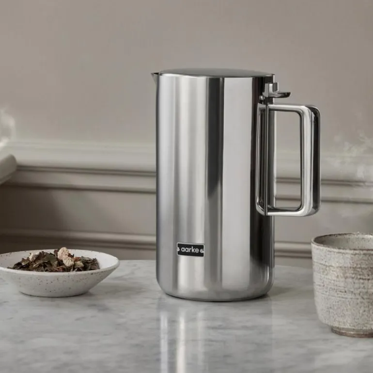 Kettle vannkoker med termostat 1,2L stål