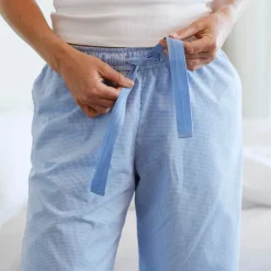 Khios pyjamasbukse dame M blå