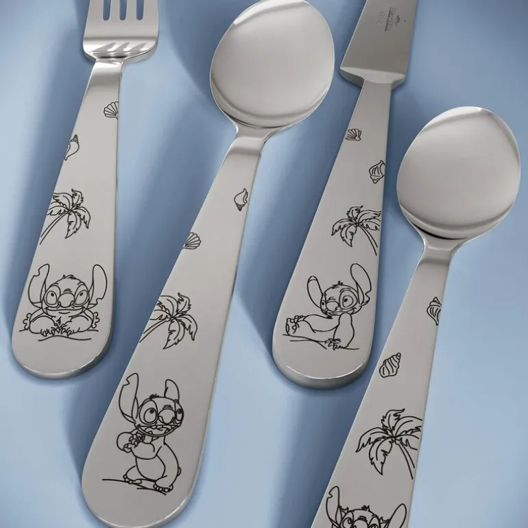 Kiddy Disney barnebestikk 4 deler Stitch