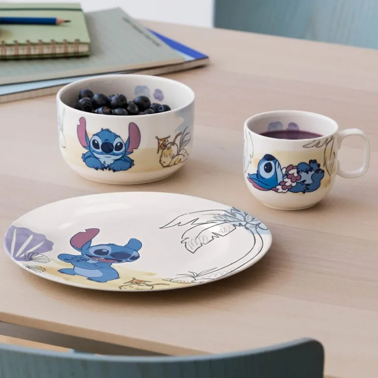Kiddy Disney barnesett 3 deler Stitch