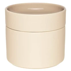 Kirnu dekorativ krukke 11x10 cm beige