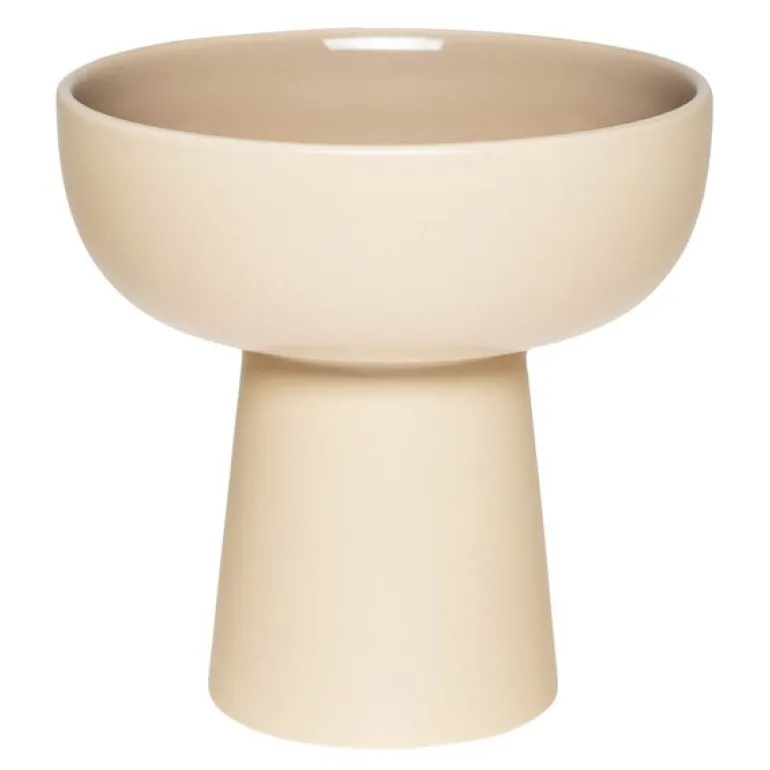 Kirnu dekorativ skål 16x16 cm beige