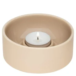 Kirnu lyslykt 11x5 cm beige