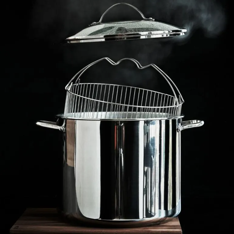 Kitchen Essentials gryte m/dampkurv 18L