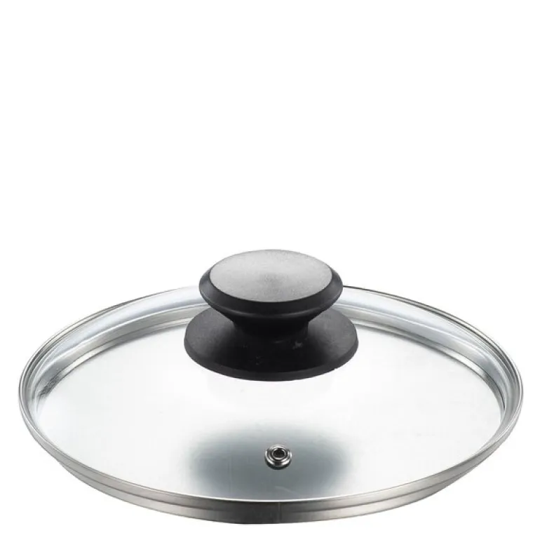 Kitchen Essentials lokk 18 cm klar/svart