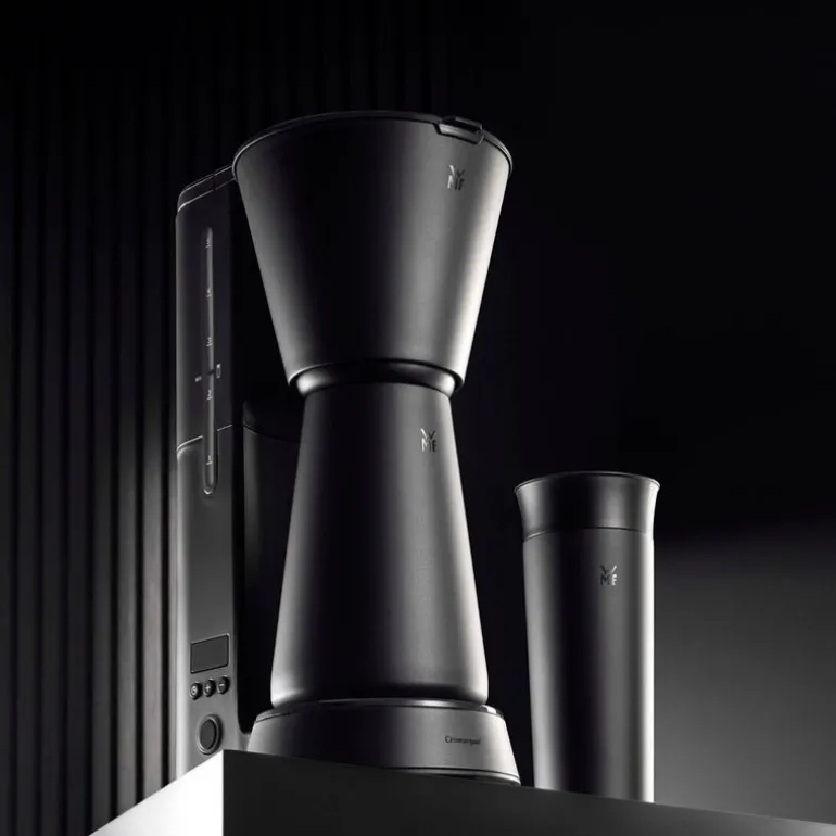 KitchenMinis kaffetrakter termos to-go svart