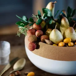 Kitchen tools stor oppbevaringsskål 6,5L hvit
