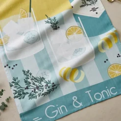 Kjøkkenhåndkle 50x75 cm Gin & Tonic