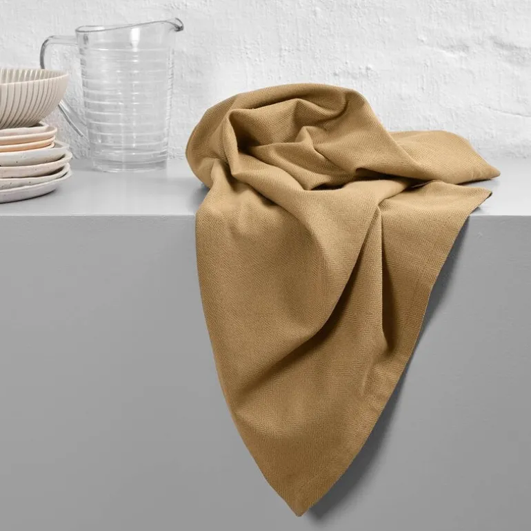 Kjøkkenhåndkle 53x86 cm khaki