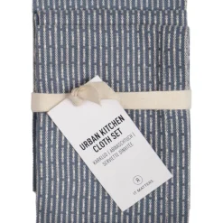 Kjøkkenklut 18x35 cm 3 stk grey blu stone