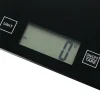 Kjøkkenvekt 5 kg glass svart