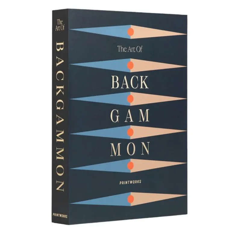 Klassisk backgammon Art of Backgammon antrasitt