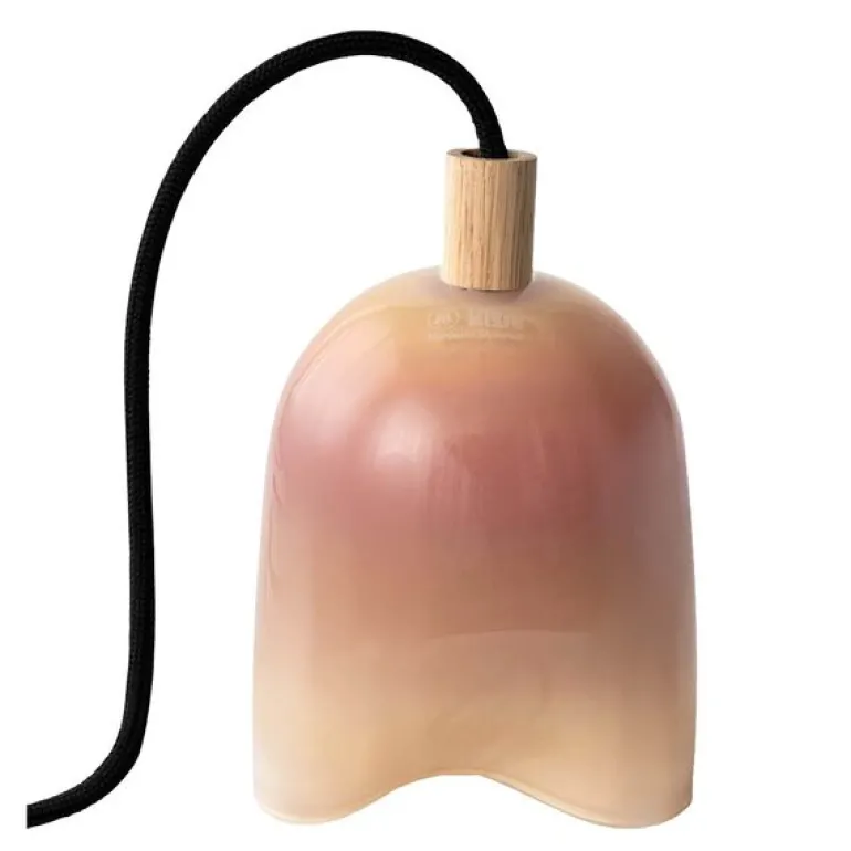 Klem lampe liten 18 cm pearl
