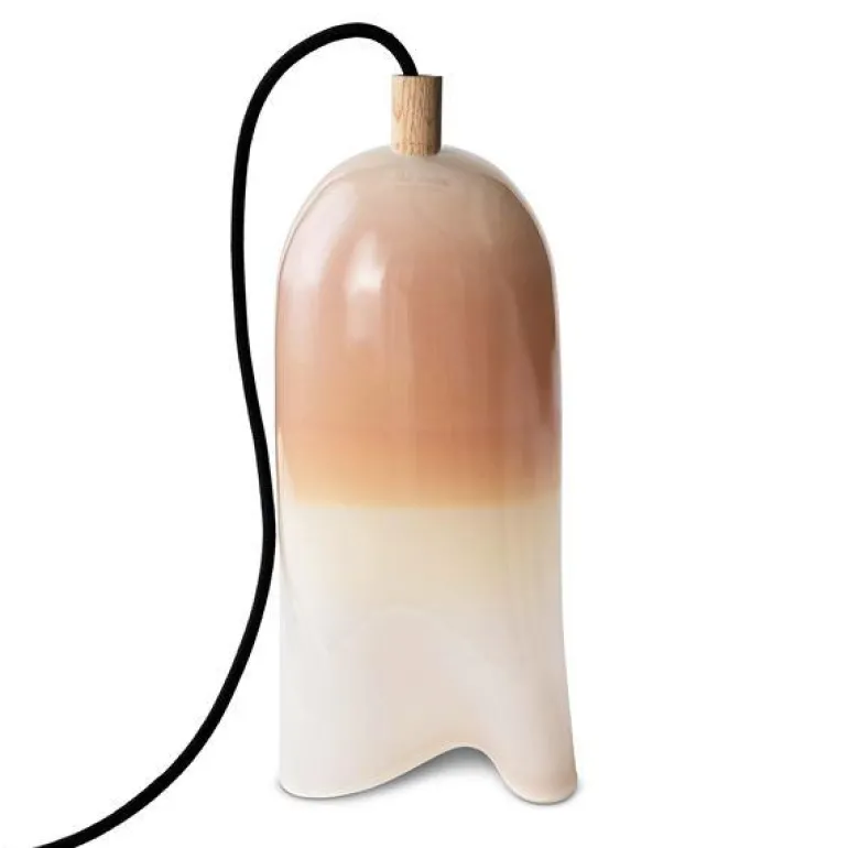 Klem lampe stor 37 cm pearl
