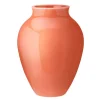 Knabstrup vase 12,5 cm korall