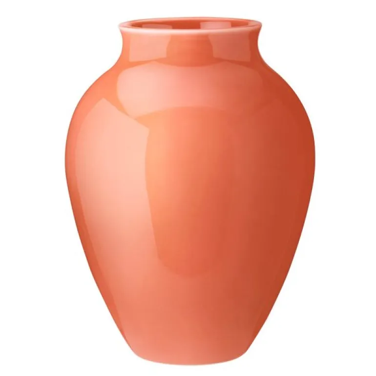 Knabstrup vase 12,5 cm korall