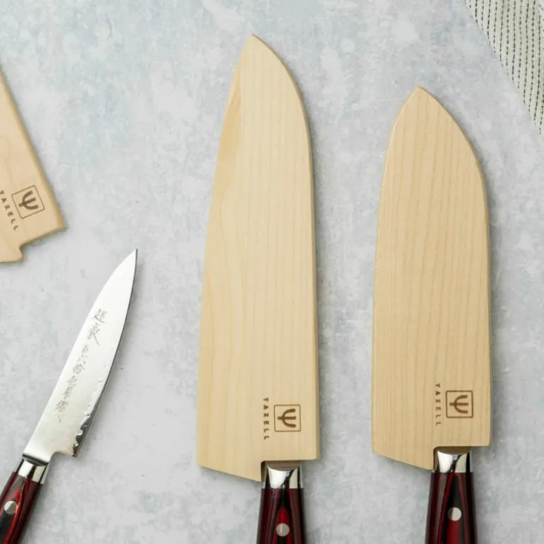 Knivbladbeskyttelse i lønn for kiritsuke 20 cm