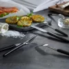 Kniv 21 cm svart