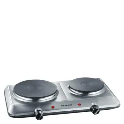Kokeplate dobbel DK1014 2500W rustfritt stål